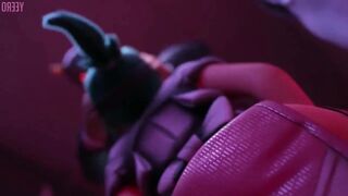 Overwatch porn Kiriko I had to make up for losing Matchmaking Rule34 3D animation