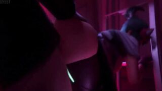 Overwatch porn Kiriko I had to make up for losing Matchmaking Rule34 3D animation