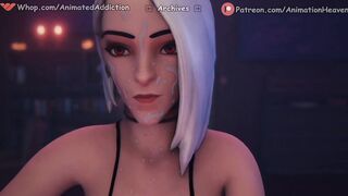 Ashe Dominates Mercy Halloween || 4K