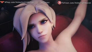 Ashe Dominates Mercy Halloween || 4K