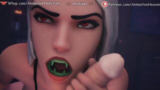 Ashe Dominates Mercy Halloween || 4K