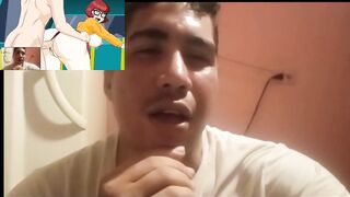Shaggy fucks Velma with his big penis and cums in her ass