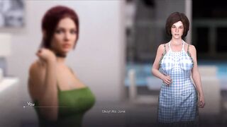 Affexon Meeting Ms.Jane and Her Sexy Daughter Nina