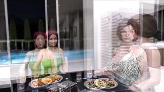 Affexon Meeting Ms.Jane and Her Sexy Daughter Nina