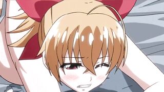Cute Babe Cheats While Boyfriend is Near Room! - Hentai