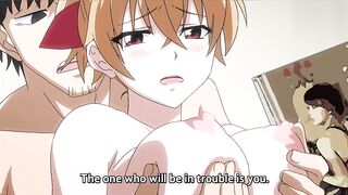 Cute Babe Cheats While Boyfriend is Near Room! - Hentai