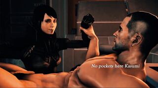 Mass Effect Kasumi visits Shepard