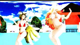 MMD Touhou Dance