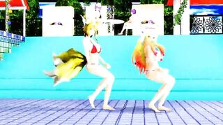 MMD Touhou Dance