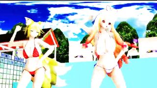 MMD Touhou Dance