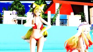 MMD Touhou Dance