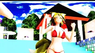MMD Touhou Dance