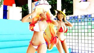 MMD Touhou Dance
