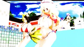 MMD Touhou Dance
