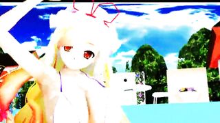 MMD Touhou Dance