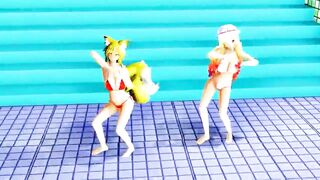 MMD Touhou Dance