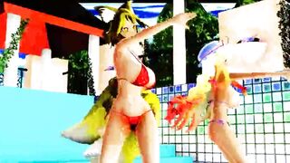 MMD Touhou Dance