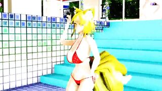 MMD Touhou Dance