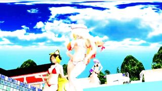 MMD Touhou Dance