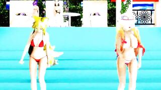 MMD Touhou Dance