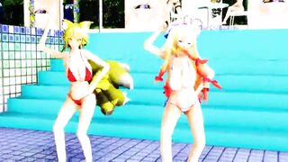 MMD Touhou Dance