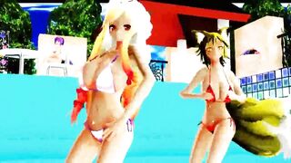 MMD Touhou Dance