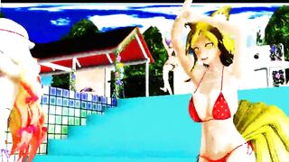 MMD Touhou Dance