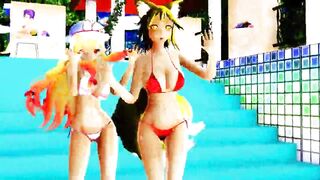 MMD Touhou Dance
