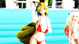 MMD Touhou Dance