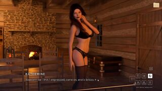 Deliverance – Brunette Teen In Black Lingerie Fucked Hard