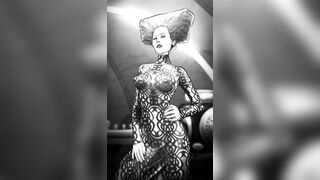 Star Wars Lovey pinup time lapse by Berrythelothcat