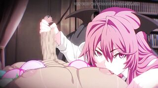 Naughty Succubus Handjob