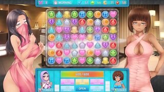 Huniepop 2 Sex with Abia and Lola