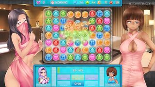 Huniepop 2 Sex with Abia and Lola