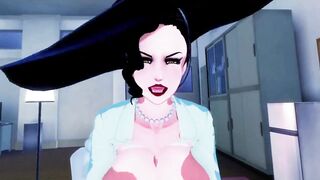 Lady Dimitrescu Rides The Cum Right Out - Resident Evil