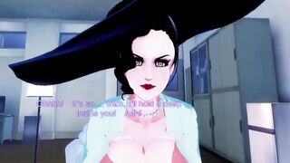 Lady Dimitrescu Rides The Cum Right Out - Resident Evil