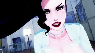 Lady Dimitrescu Rides The Cum Right Out - Resident Evil