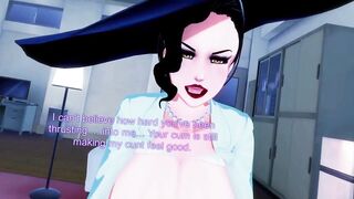 Lady Dimitrescu Rides The Cum Right Out - Resident Evil