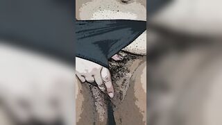 BBW Wife Panty Wank!!!!