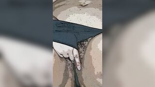 BBW Wife Panty Wank!!!!
