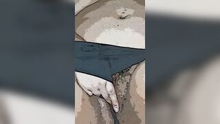 BBW Wife Panty Wank!!!!