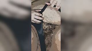 BBW Wife Panty Wank!!!!