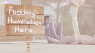 Widowmaker and Mercy - Caught shoe sniffing