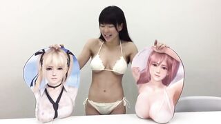 Marie Rose & Honoka 3D sexy mousepads (DOA) Dead or Alive