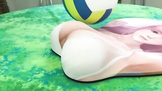 Marie Rose & Honoka 3D sexy mousepads (DOA) Dead or Alive