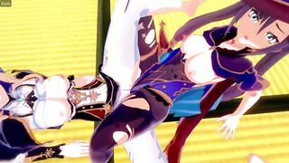 POV Jean and Mona Fuck Each Other Genshin Impact