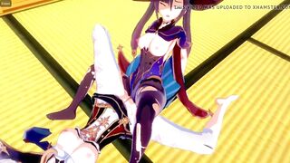 POV Jean and Mona Fuck Each Other Genshin Impact