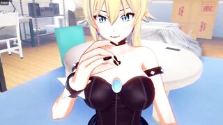 POV Bowsette Gives You A Min To Cum