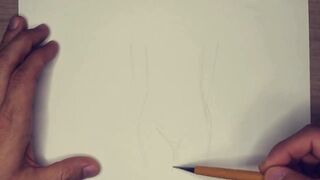 Beautiful Nude Sketches – Pencil Art