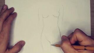 Beautiful Nude Sketches – Pencil Art